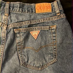 Vintage Guess Jean Shorts 100% cotton
